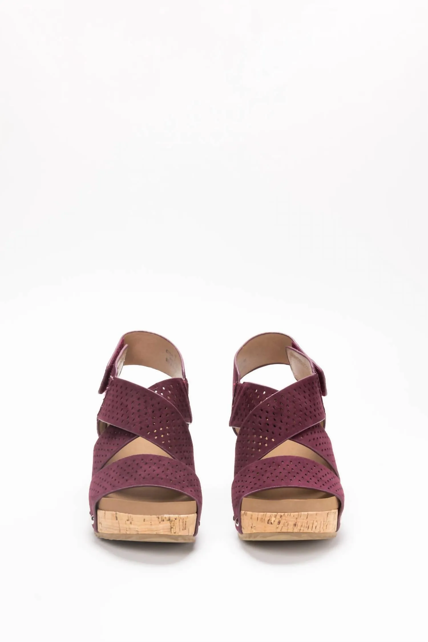 Women's Guilty Pleasure Wedge Sandal In Wine