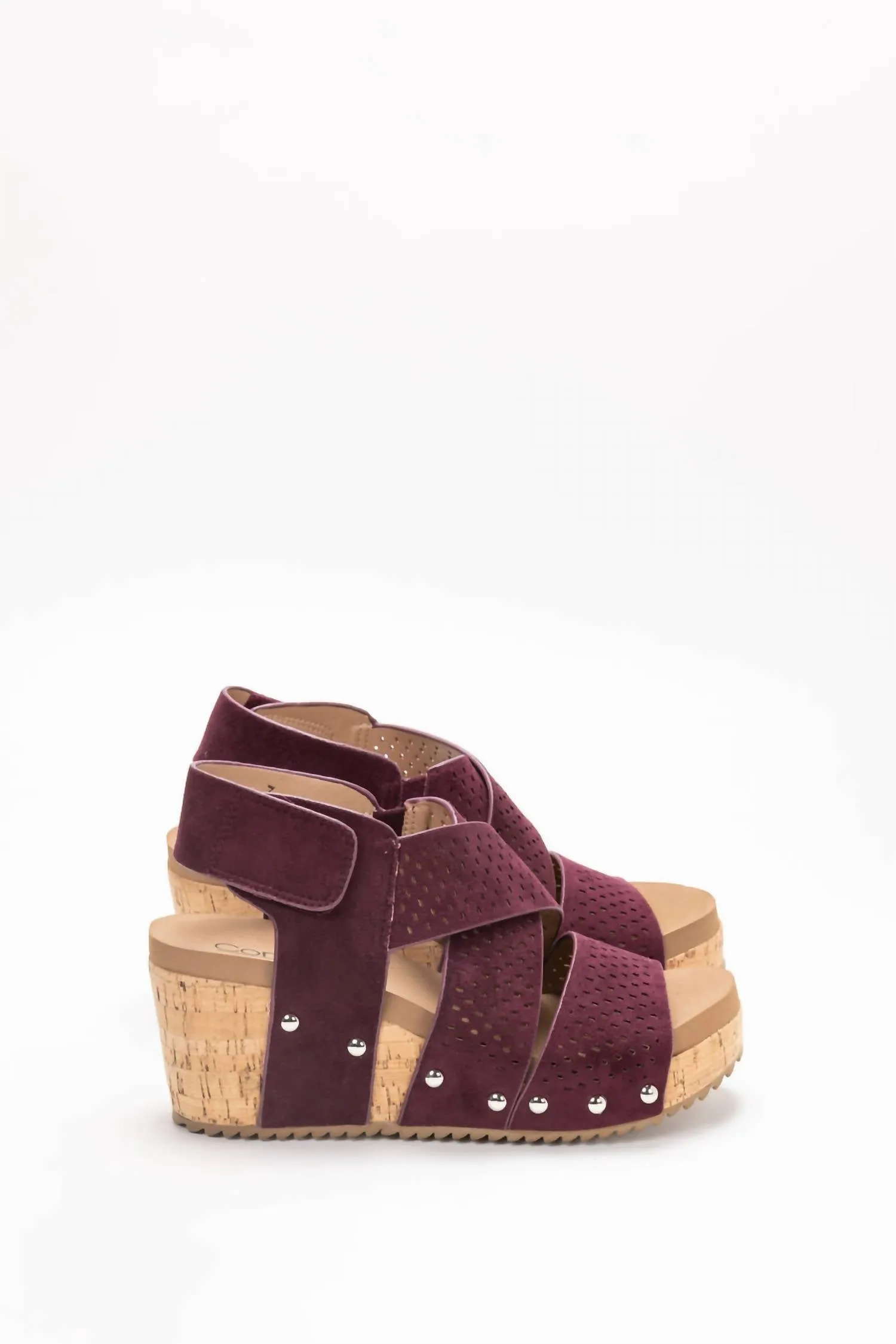 Women's Guilty Pleasure Wedge Sandal In Wine