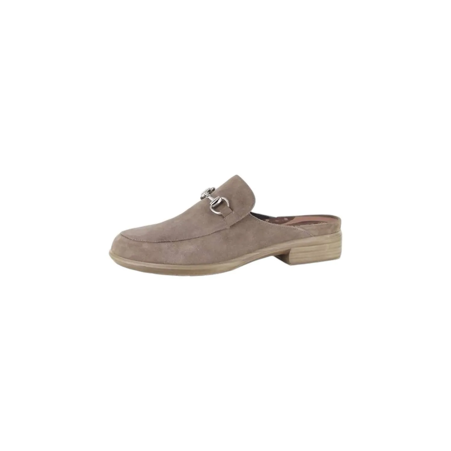 Women's Halny Suede Mules In Almond Suede
