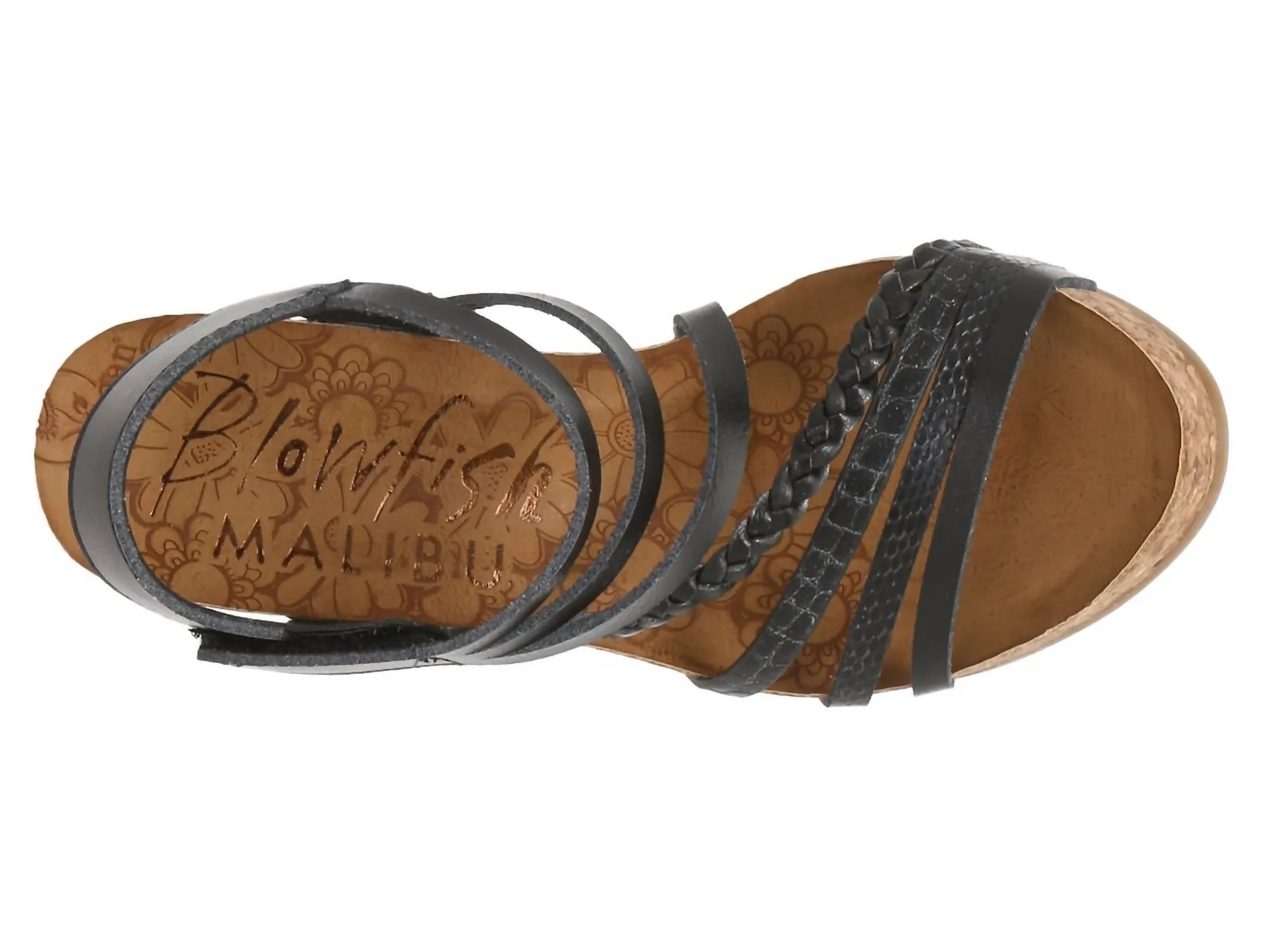 Women's Heidi Wedge Sandal In Black