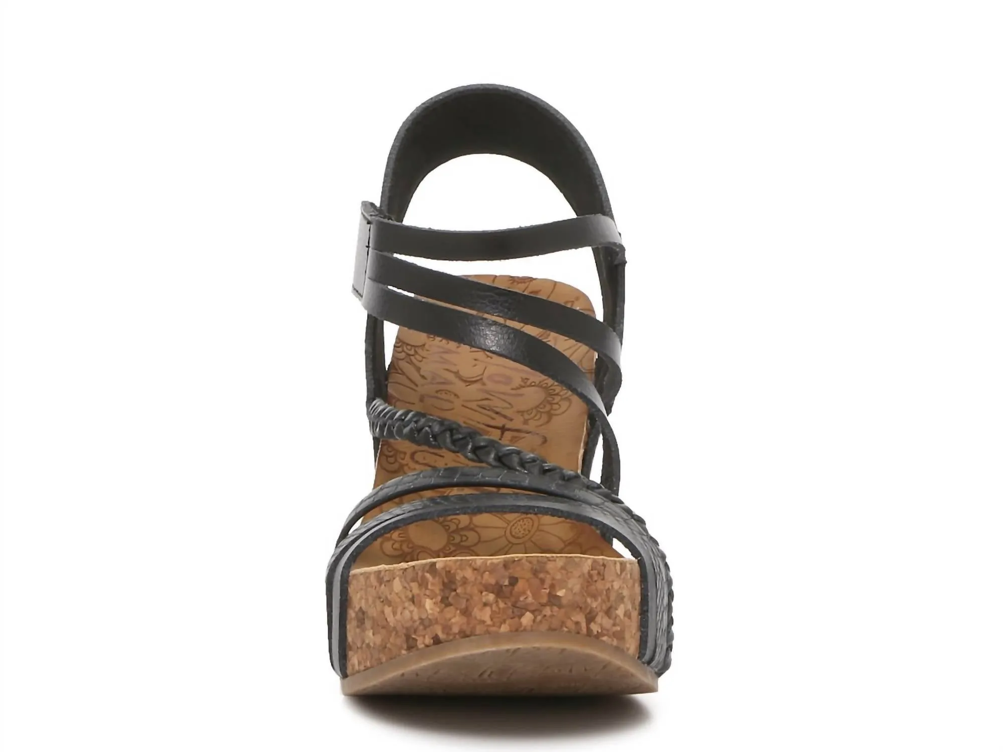 Women's Heidi Wedge Sandal In Black