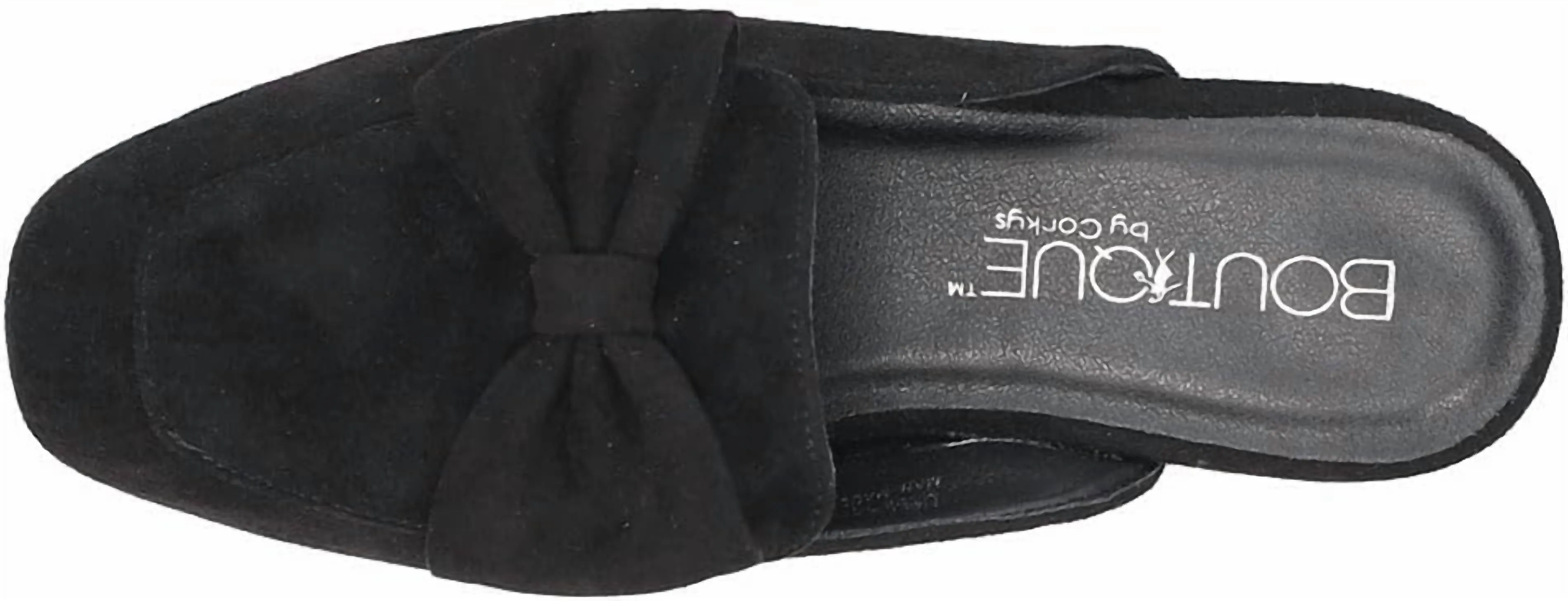 Women's Hello Fall Mule In Black Suede