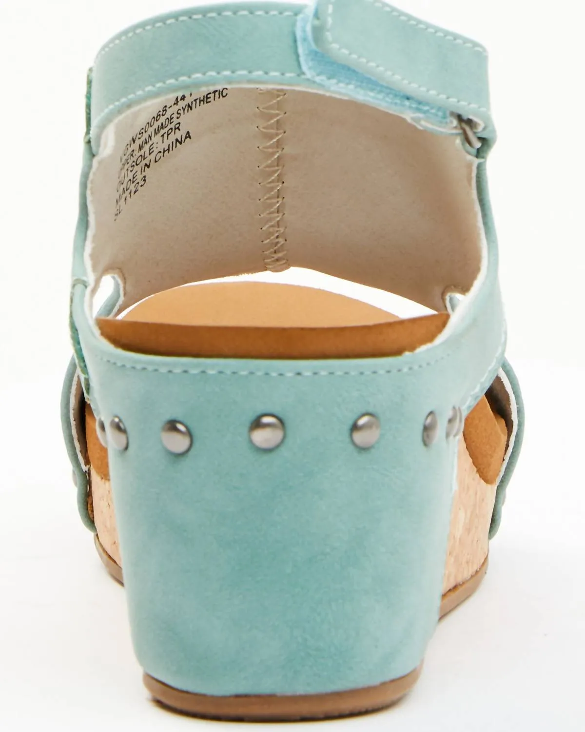 Women's Isabella Suede Sandals In Turquoise
