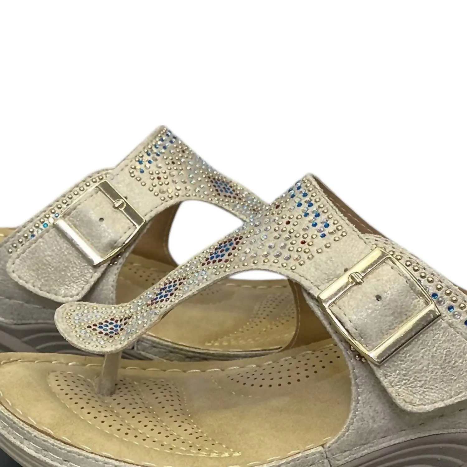 Women's Jett Set Sandal In Gold