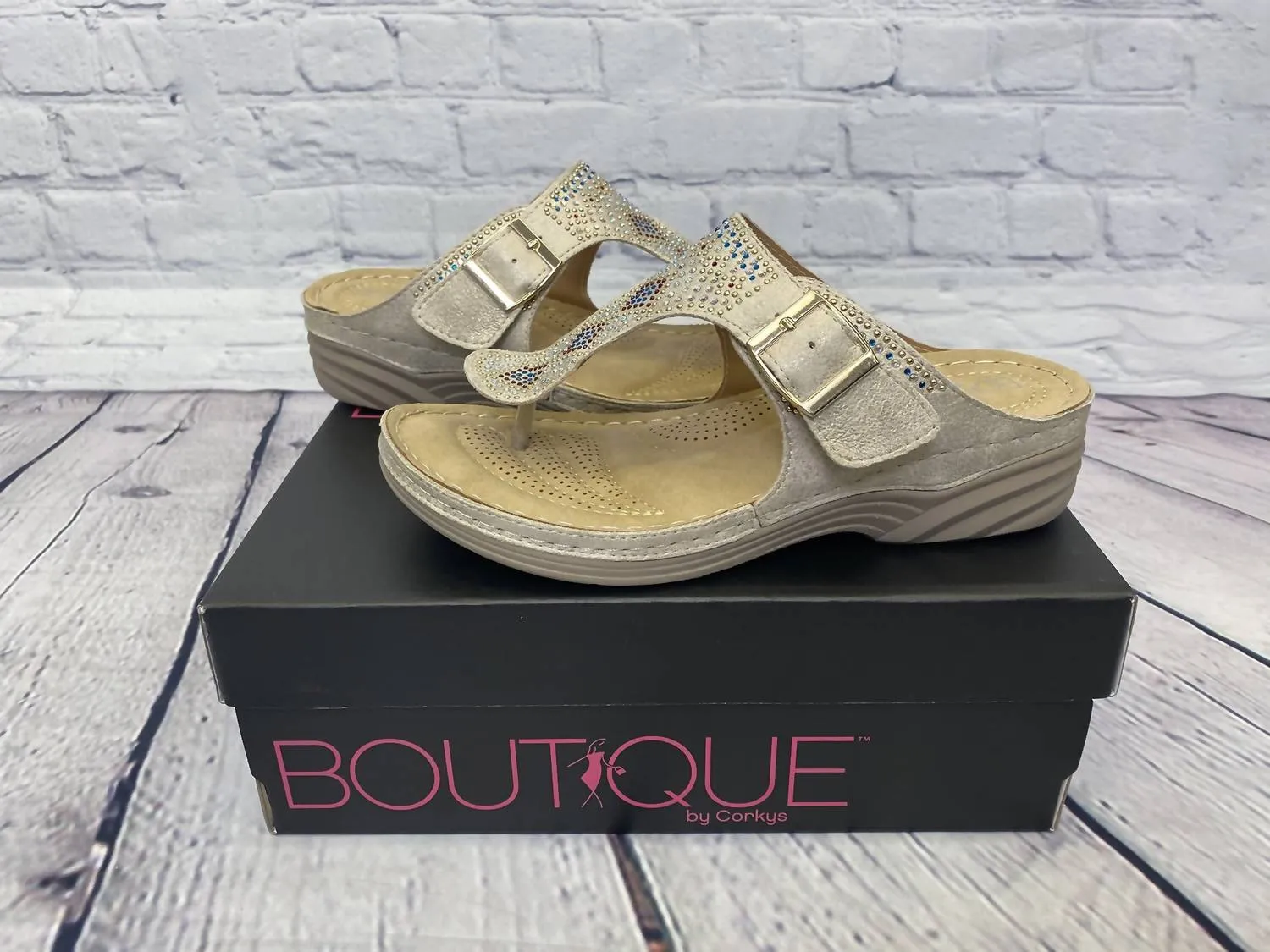 Women's Jett Set Sandal In Gold