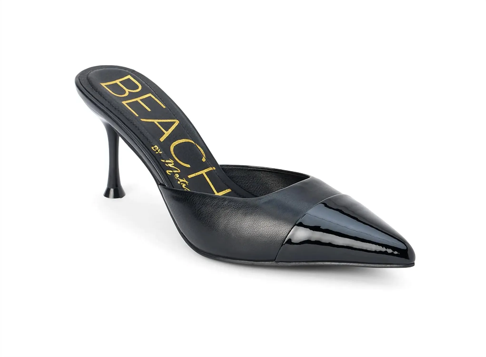 Women's Jo Heeled Mule In Black