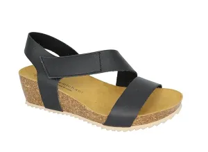 Women's Jolly Wedge Sandal In Black