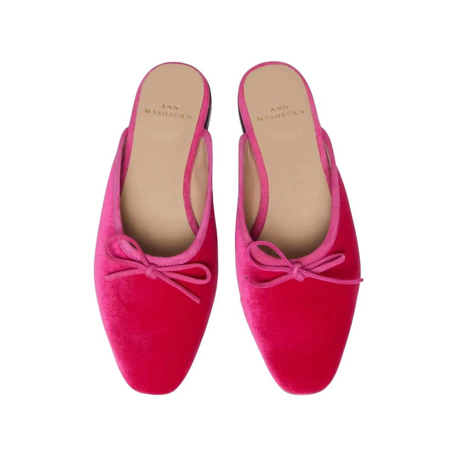 Women's Joy Mule In Pink Velvet