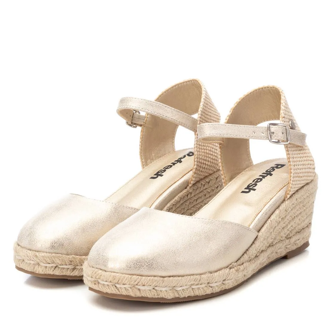 Women's Jute Wrapped Wedge Espadrilles Refresh By Xti