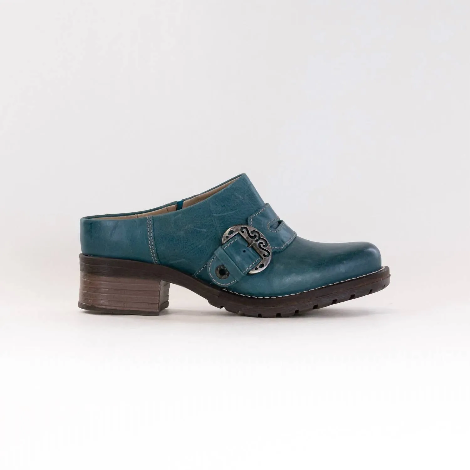 Women's Karina Clog Shoes In Teal