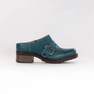 Women's Karina Clog Shoes In Teal