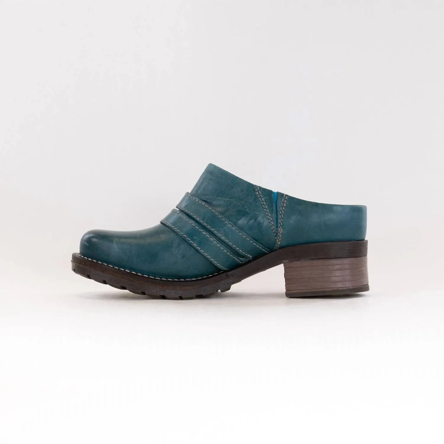 Women's Karina Clog Shoes In Teal