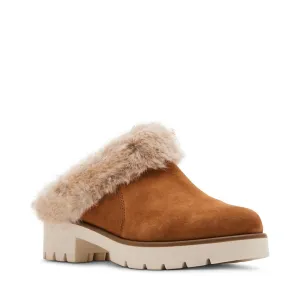Women's Karoline Water Resistant Mule In Tan Suede