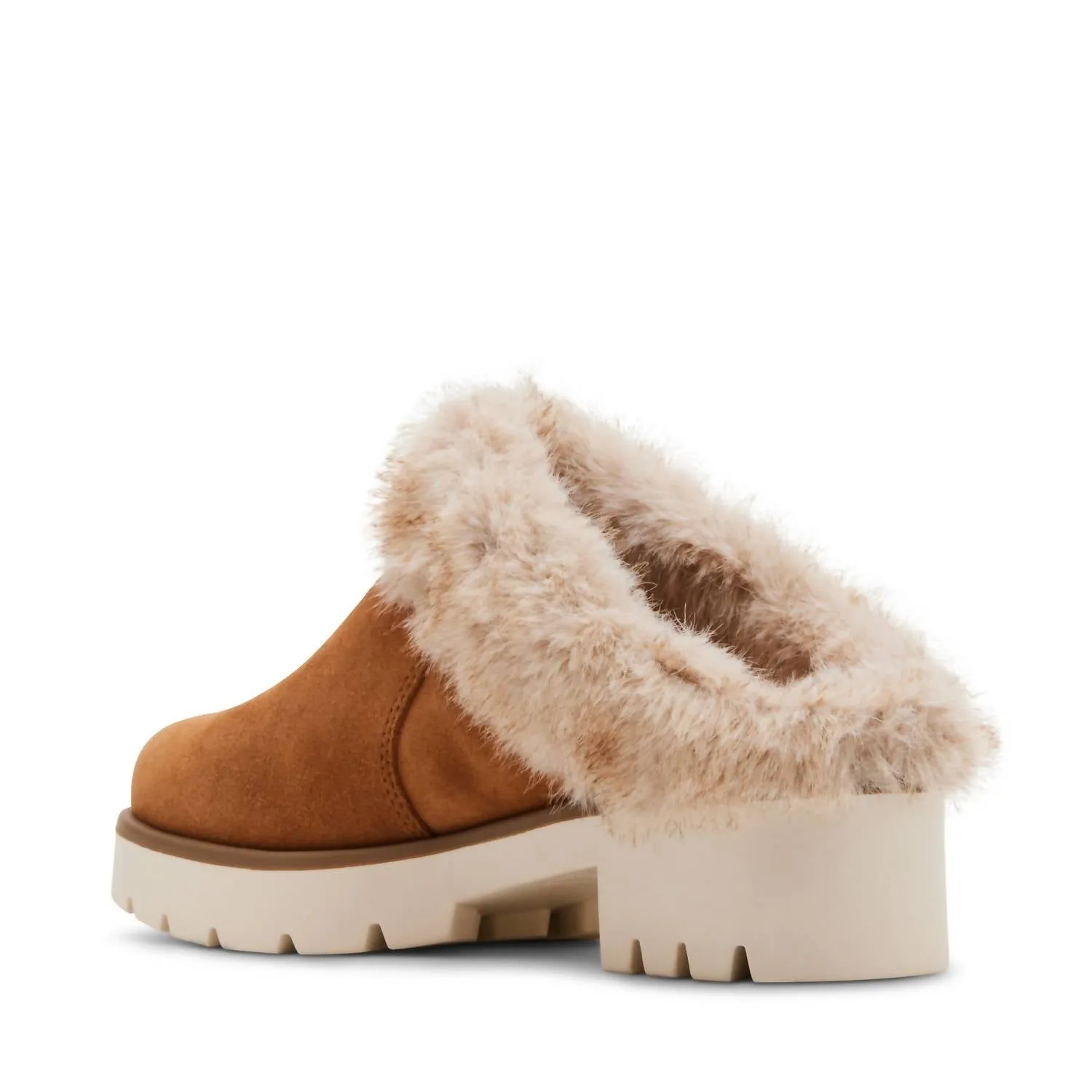 Women's Karoline Water Resistant Mule In Tan Suede