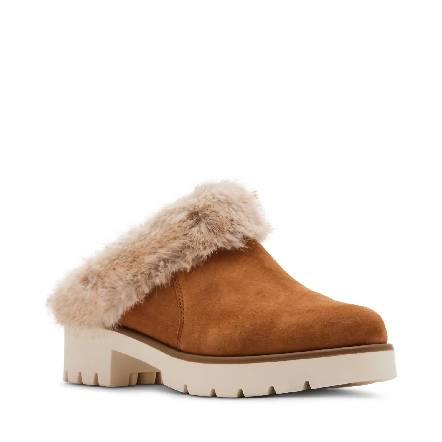 Women's Karoline Water Resistant Mule In Tan Suede