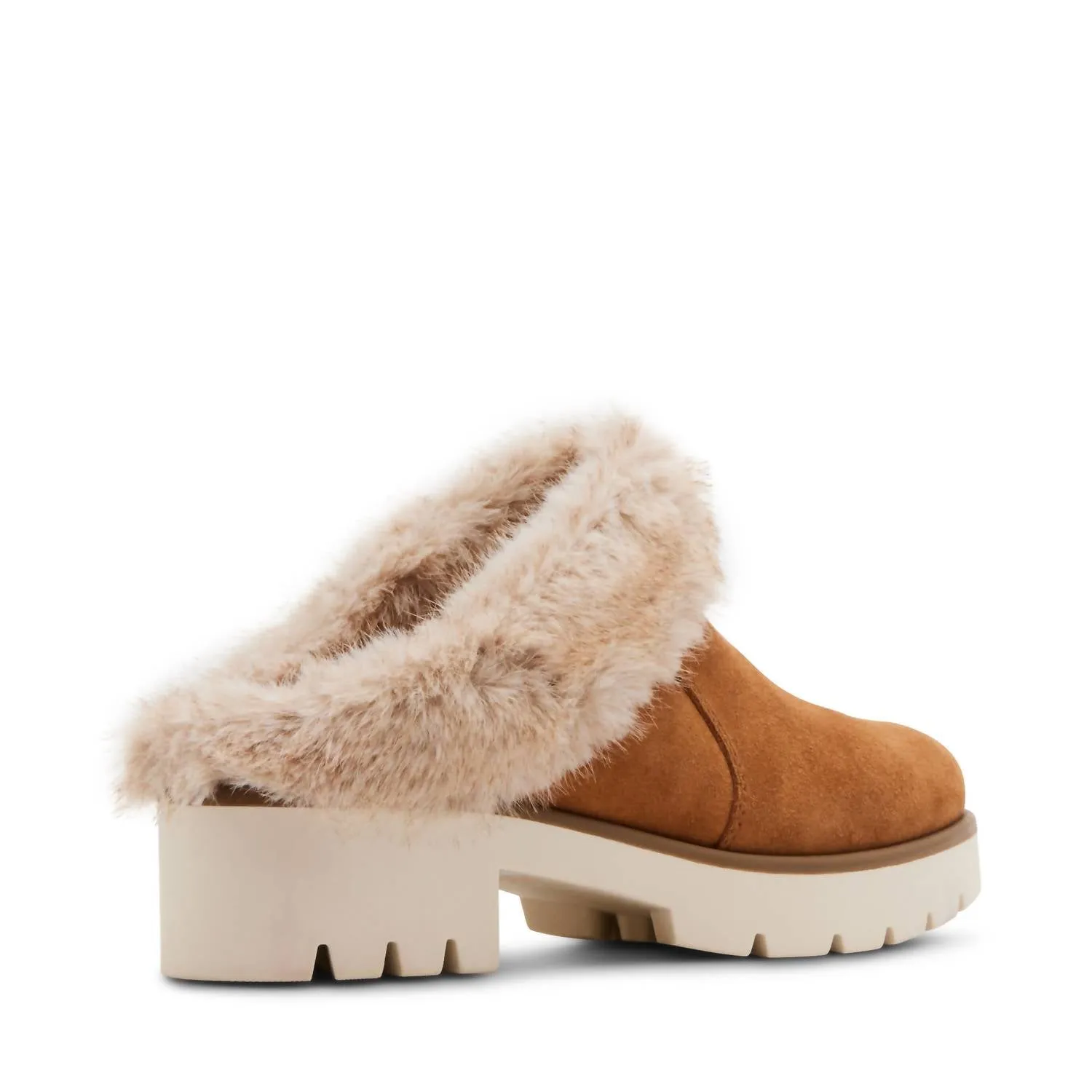 Women's Karoline Water Resistant Mule In Tan Suede
