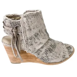 Women's Keely Wedge Sandals In Light Grey