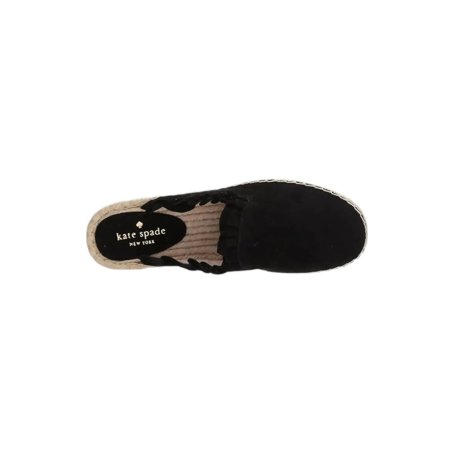 Women's Laila Suede Mule In Black Kid Suede