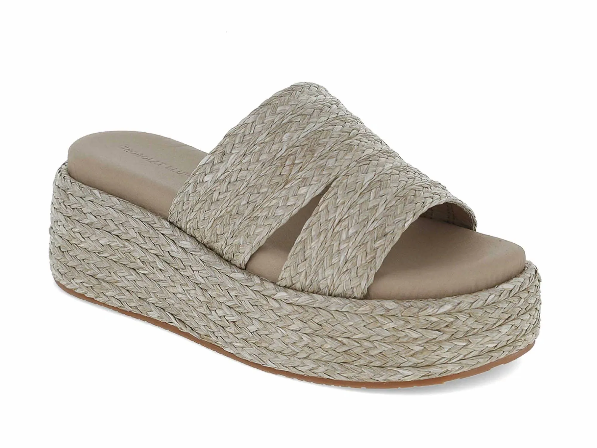 Women's Lara Raffia Sandals In Smoke
