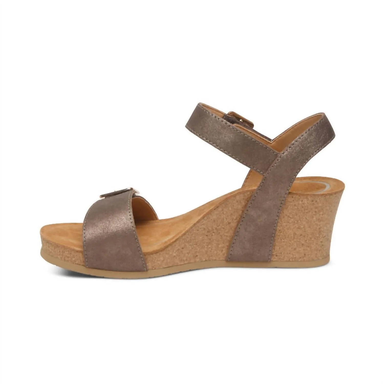 Women's Lexa Wedge Sandals In Bronze