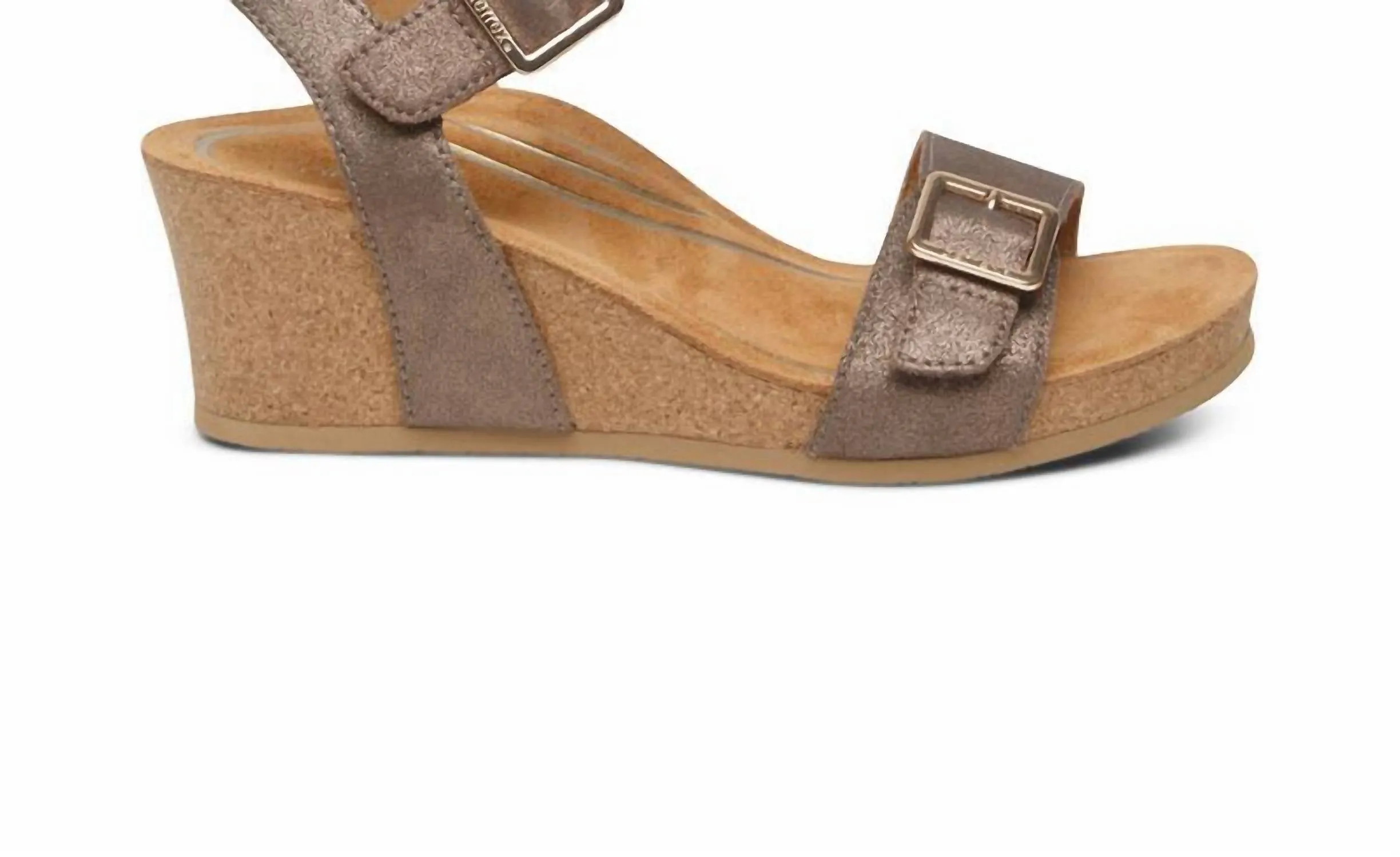 Women's Lexa Wedge Sandals In Bronze