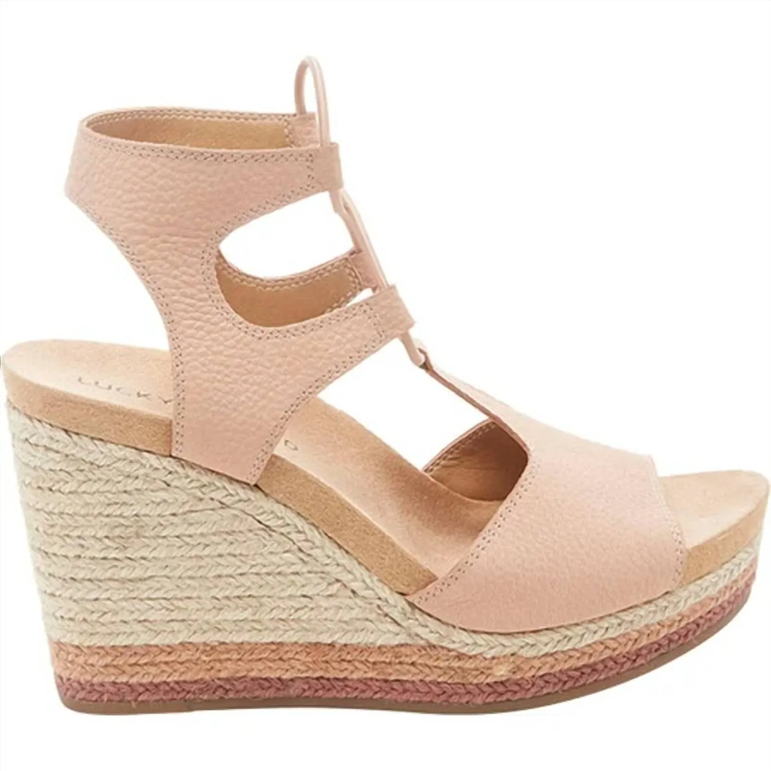 Women's Lk Yejida 2 Espadrille Wedges In Maple Sugar