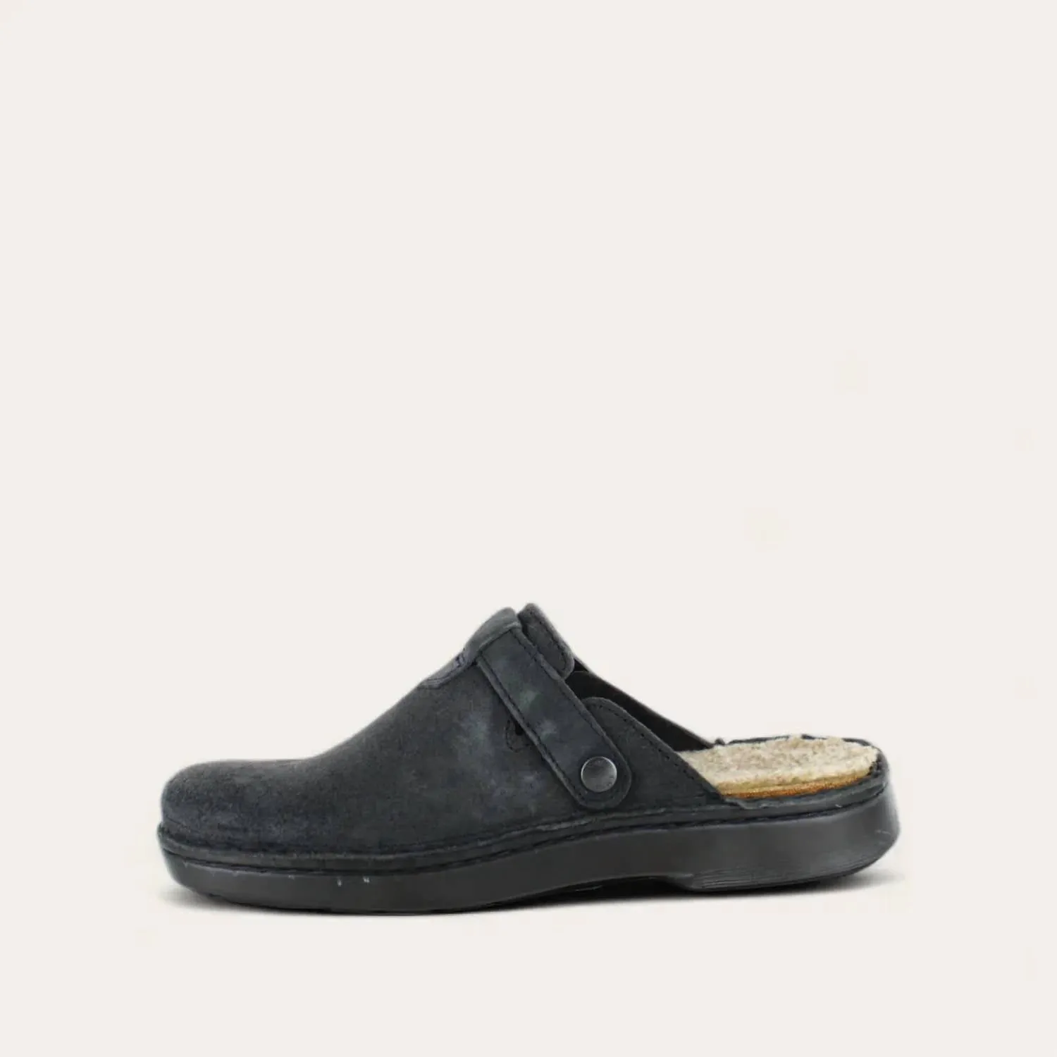 Women's Martos Mule- Wide In Oily Midnight