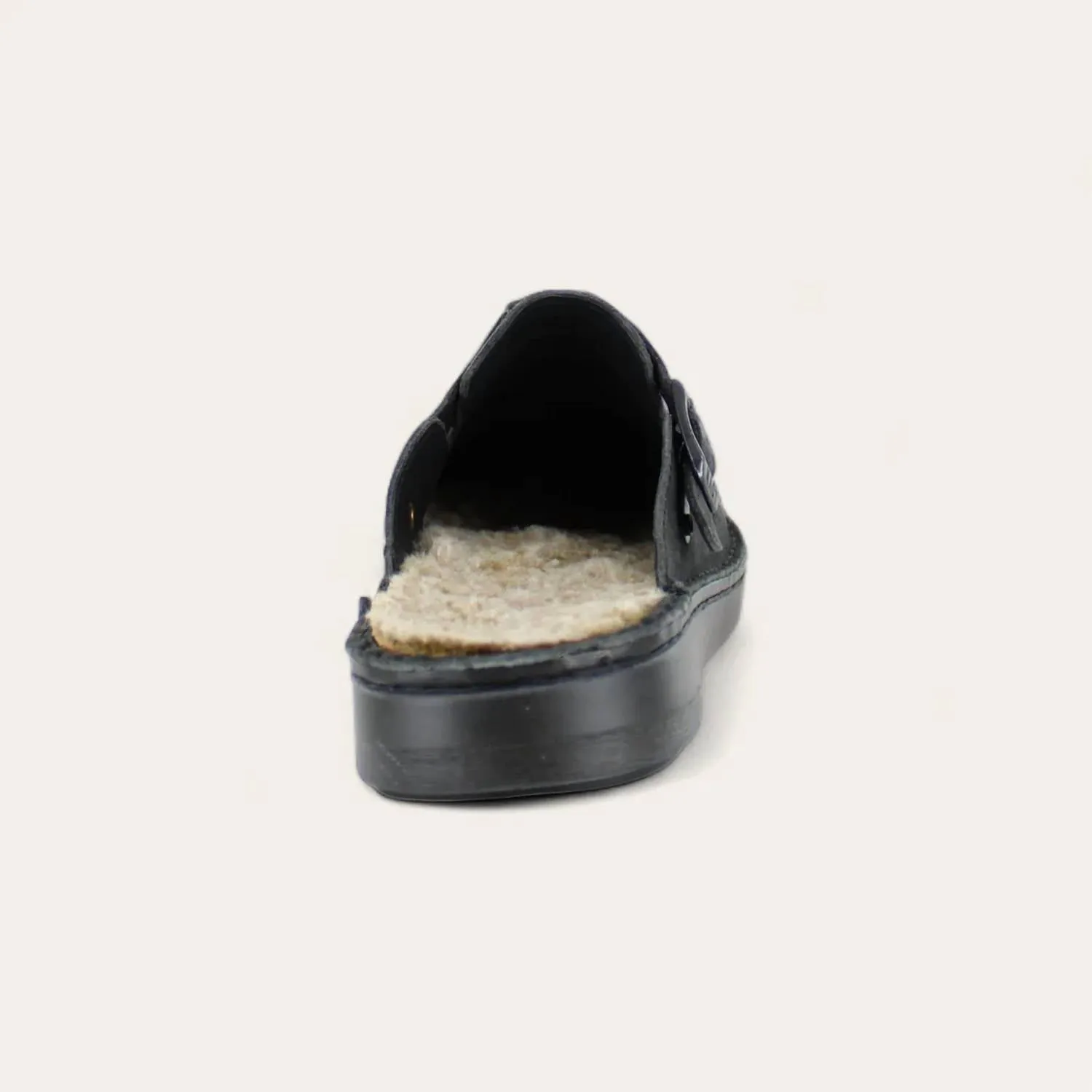 Women's Martos Mule- Wide In Oily Midnight