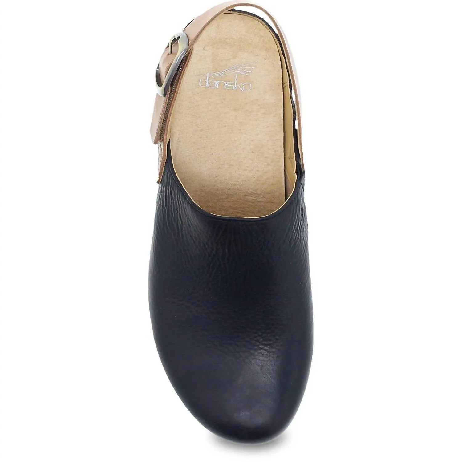 Women's Merrin Clogs In Black Waxy Milled