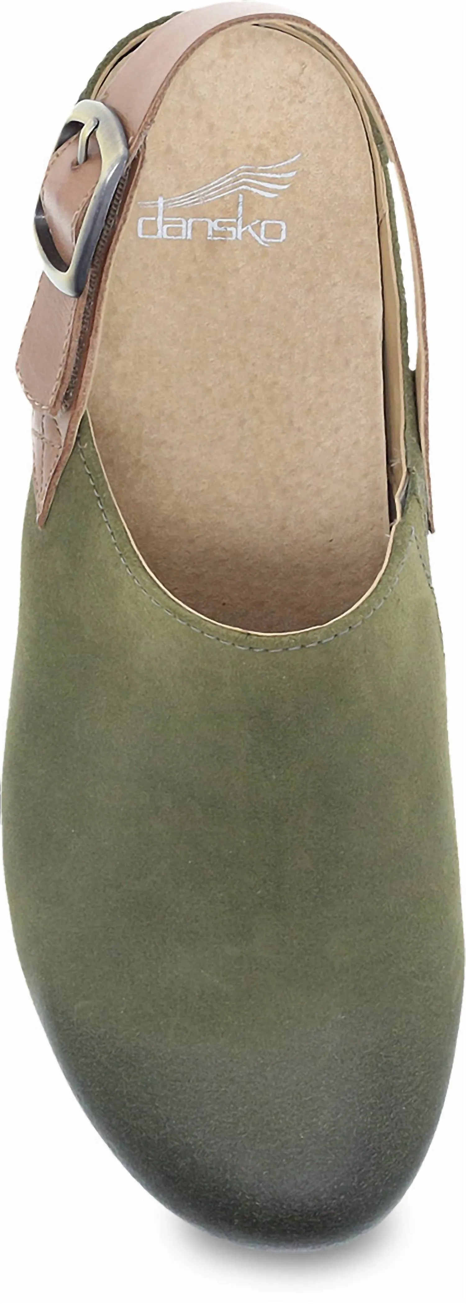 Women's Merrin Clogs In Olive Burnished