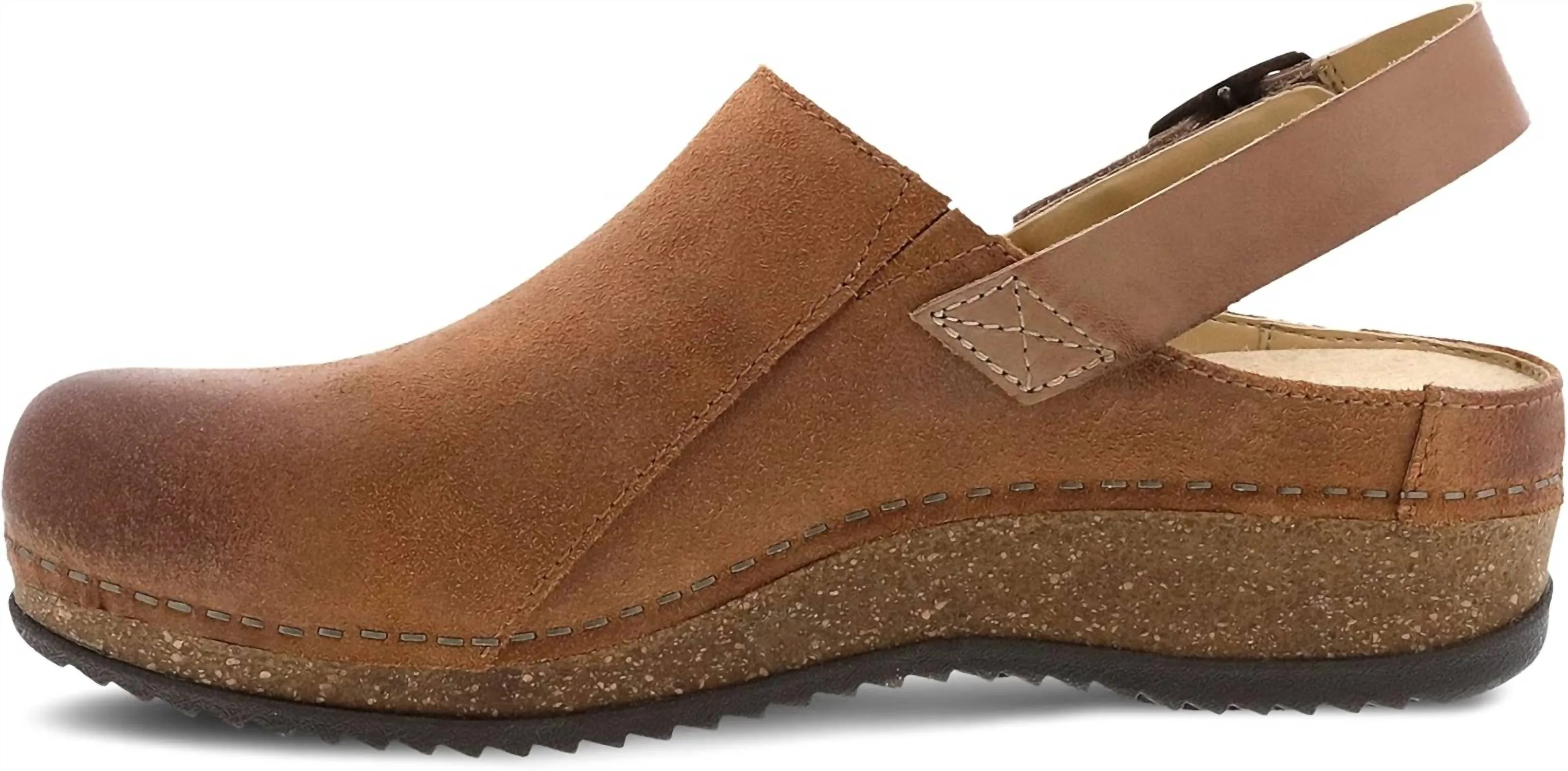 Women's Merrin Clogs In Tan Burnished