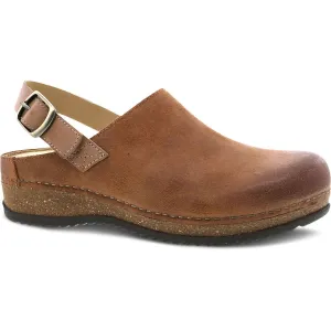 Women's Merrin Clogs In Tan Burnished