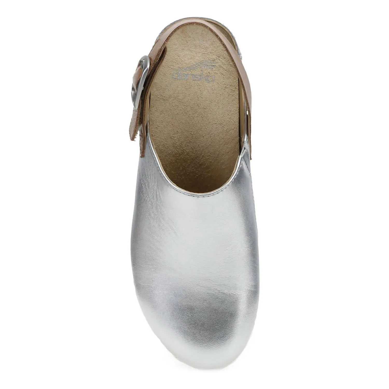 Women's Merrin Slingback Clogs In Silver