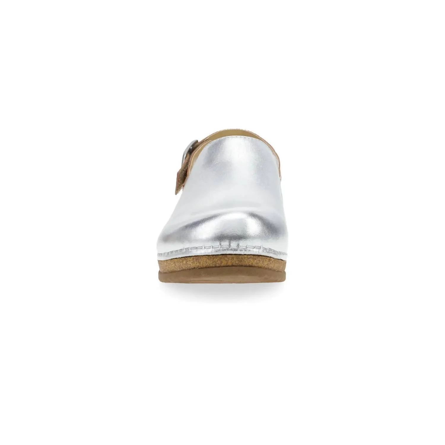 Women's Merrin Slingback Clogs In Silver