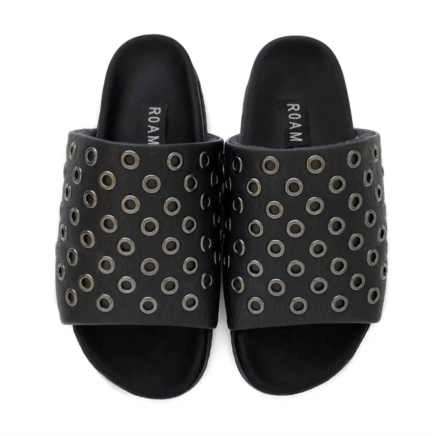 Women's Metal Slider In Black