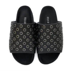 Women's Metal Slider In Black