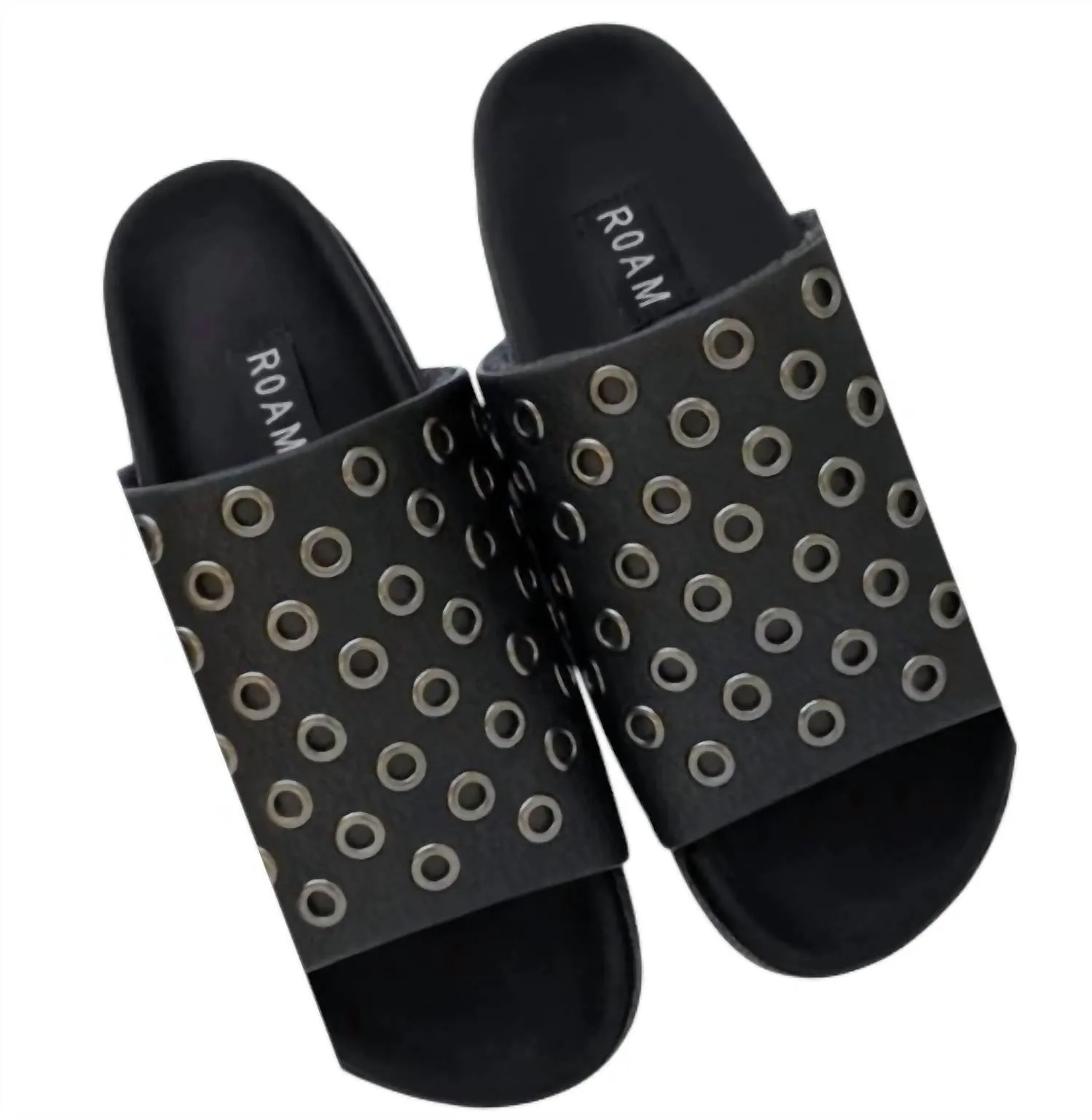 Women's Metal Slider In Black