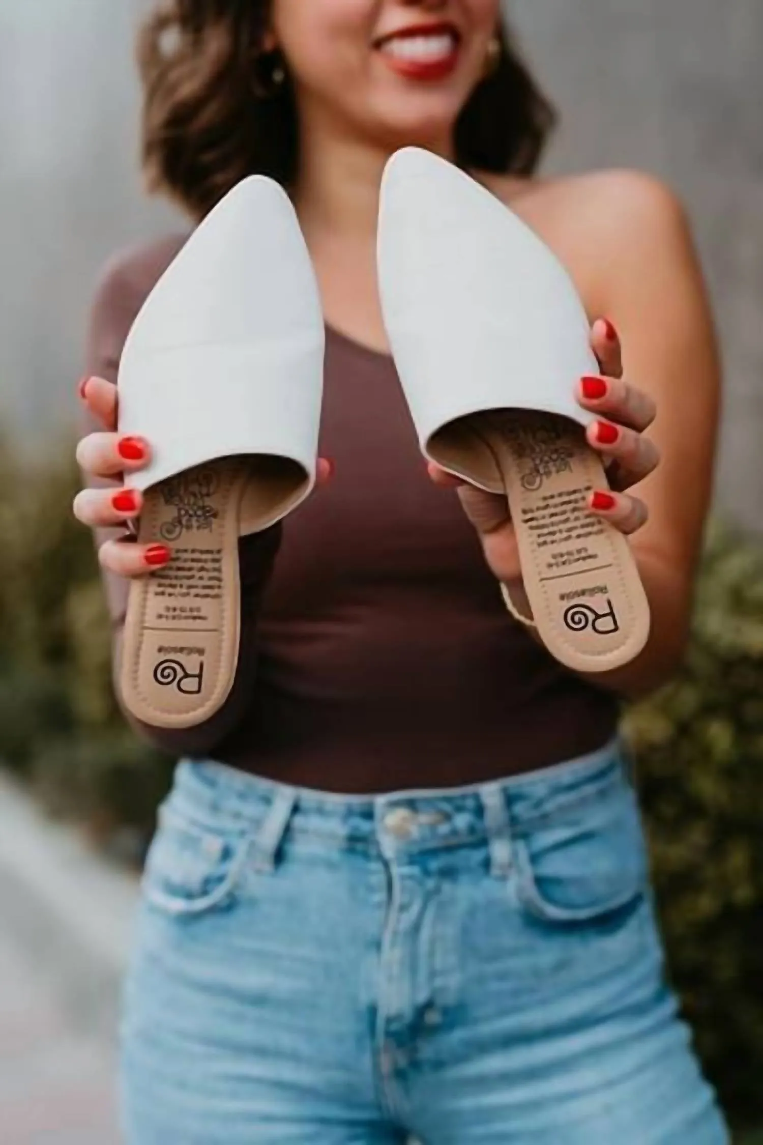 Women's Miami Sole Mule In White