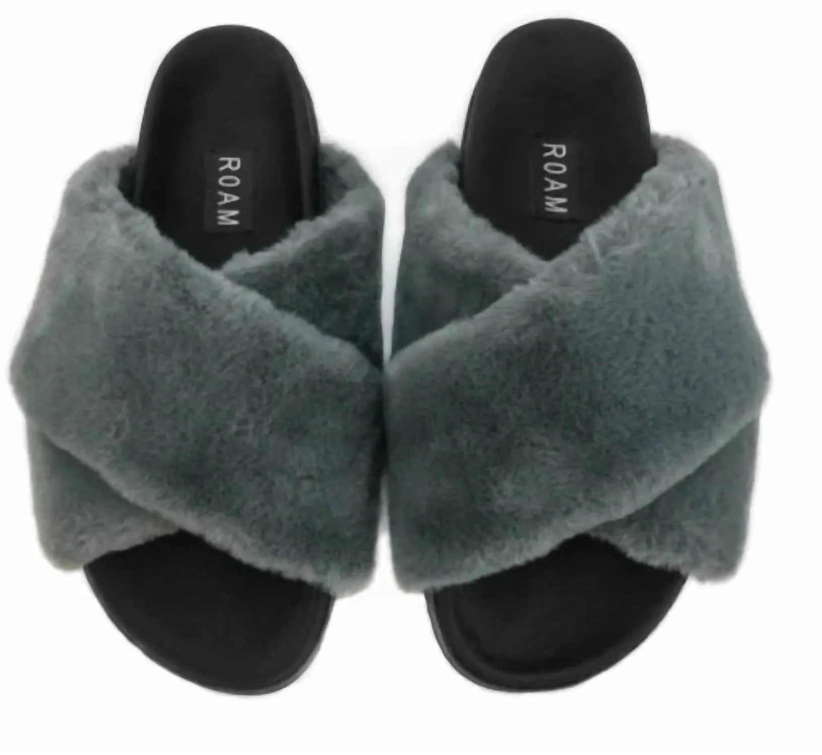 Women's Mini Cloud Slides In Grey