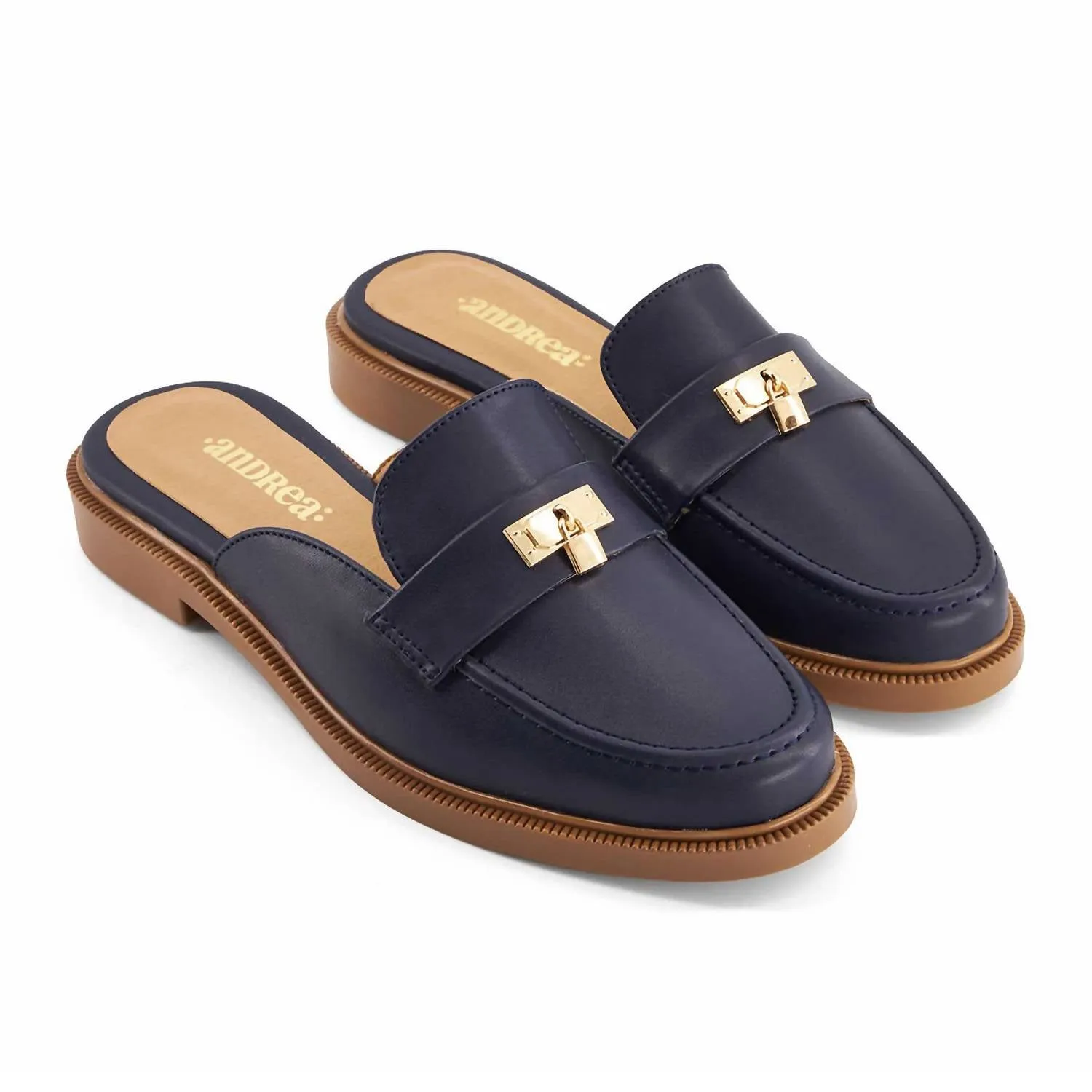 Women's Moccasin Clogs In Navy
