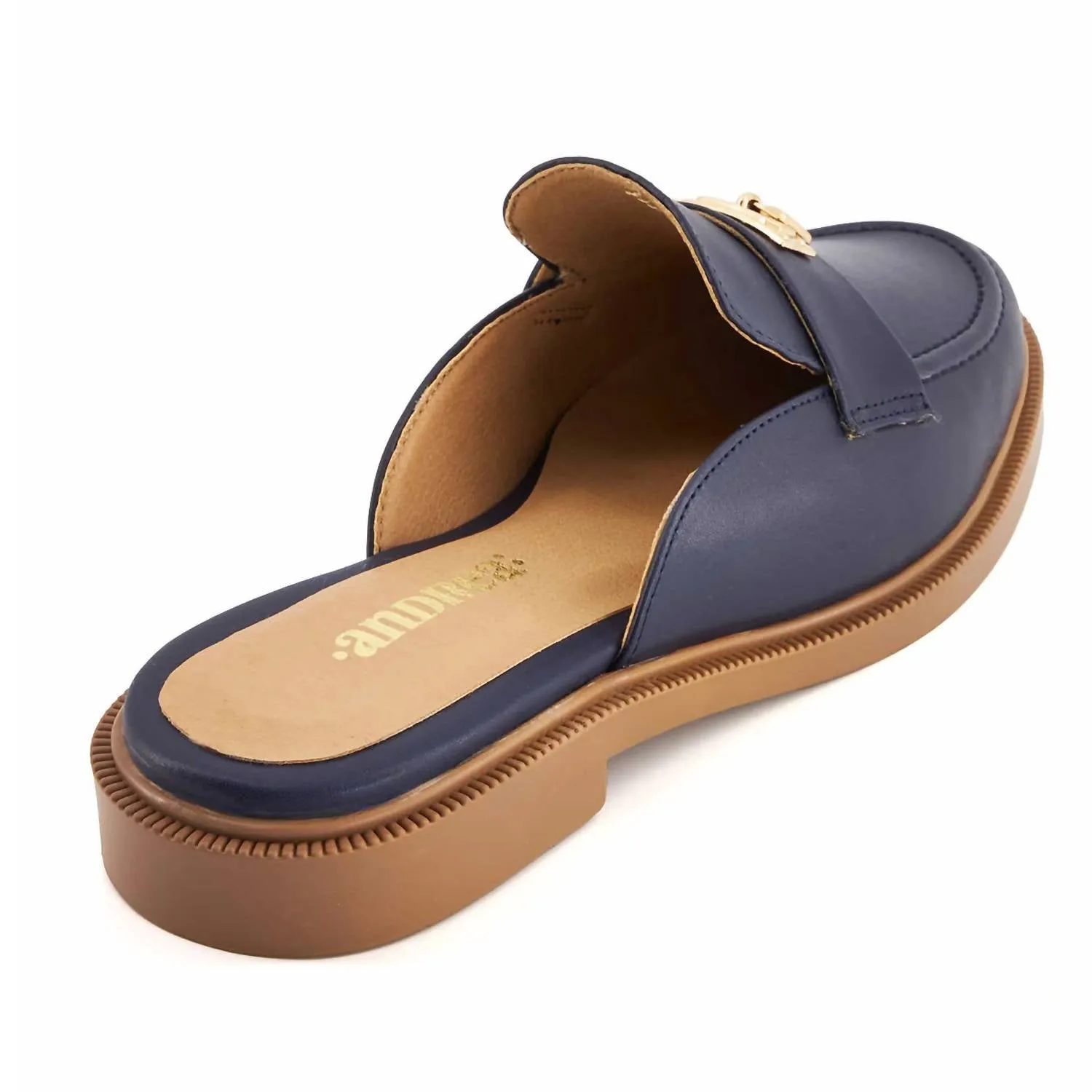 Women's Moccasin Clogs In Navy
