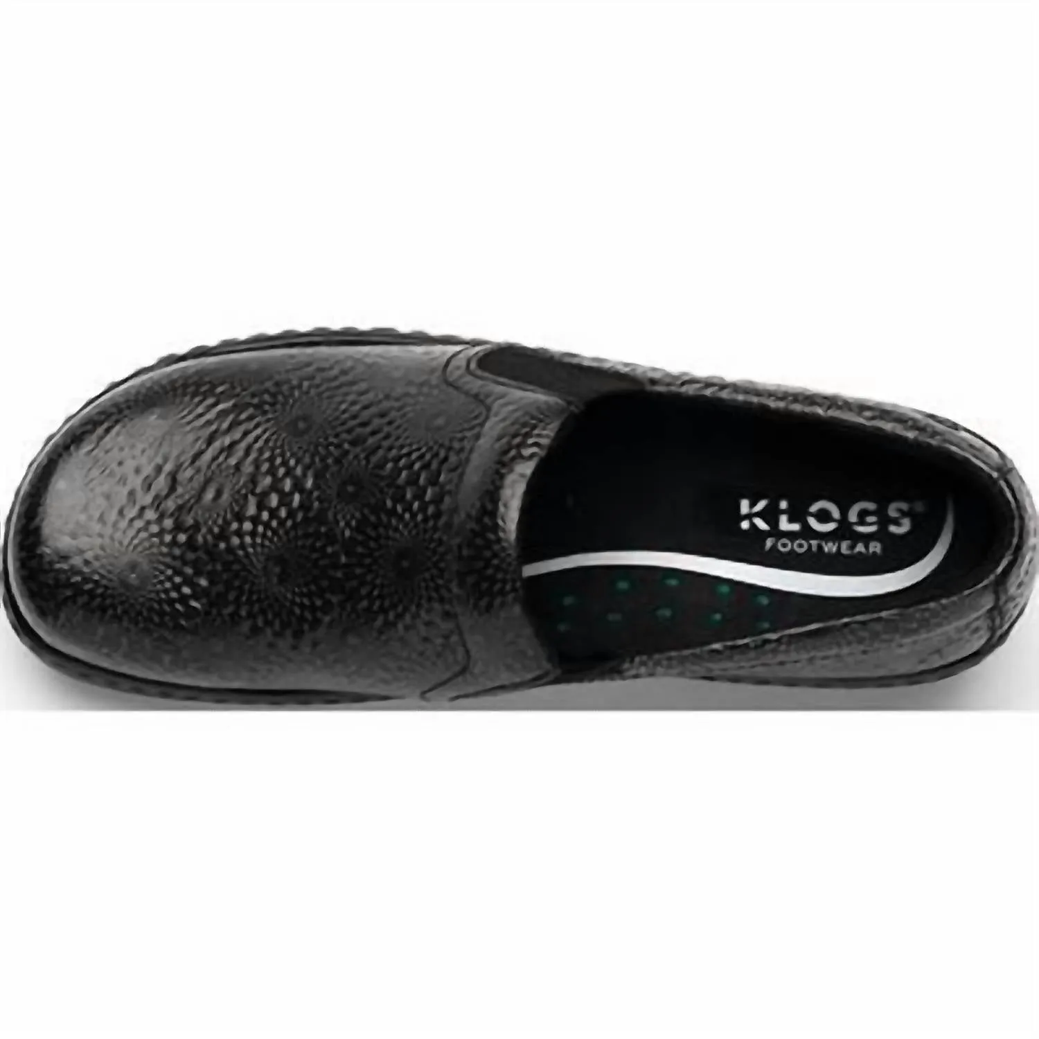 Women's Naples Slip Resistant Work Clogs In Black Torcello