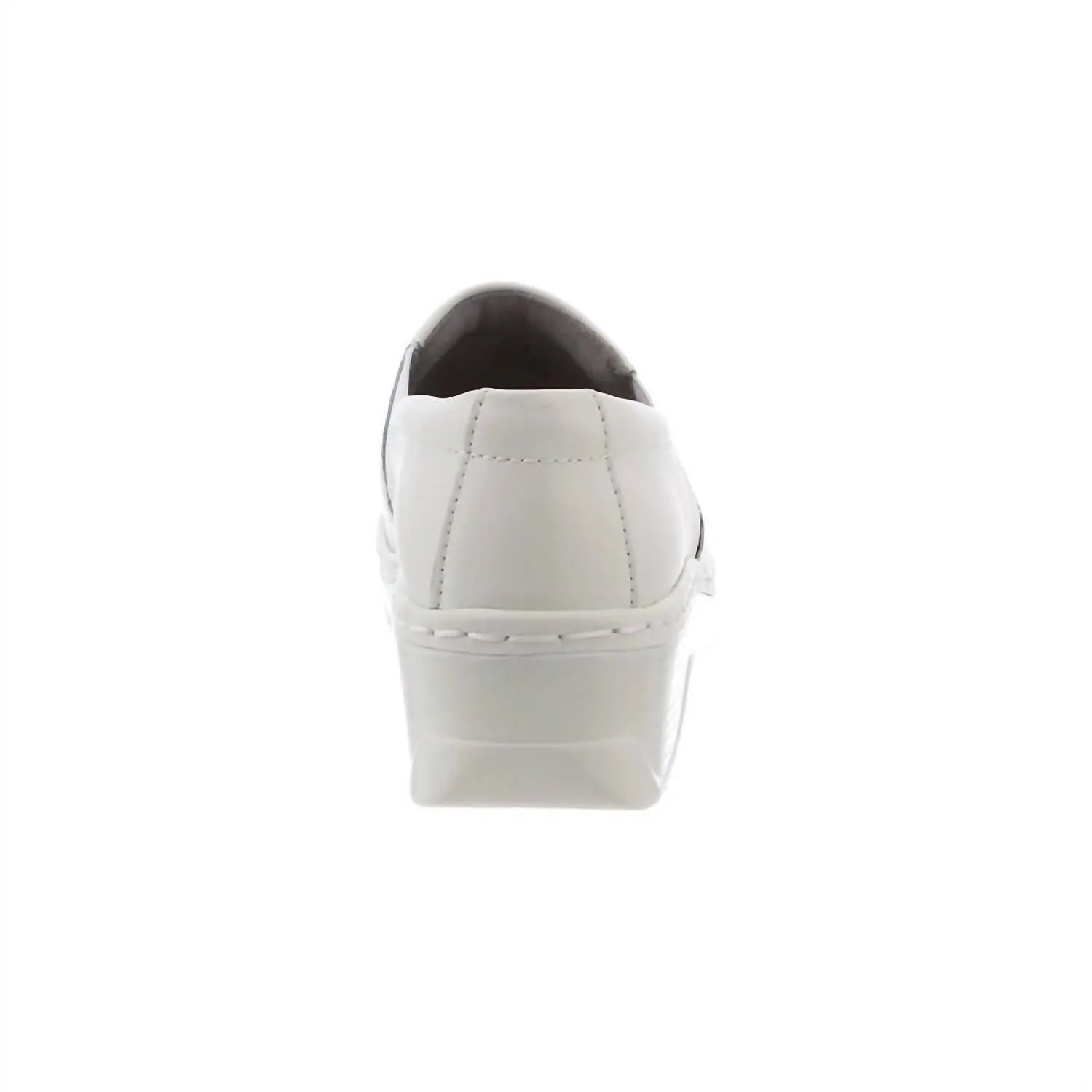 Women's Naples Slip Resistant Work Clogs In White