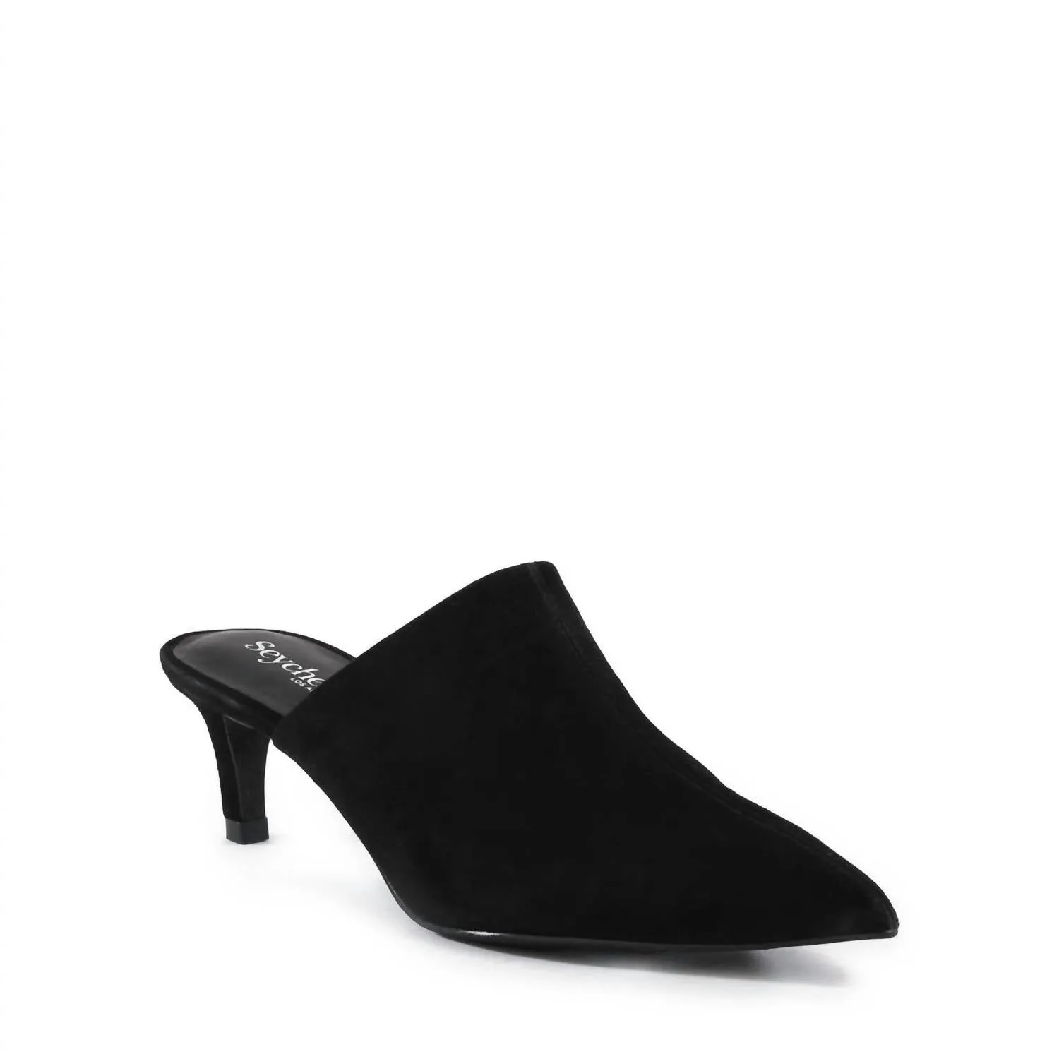Women's Obsession Mule In Black Suede