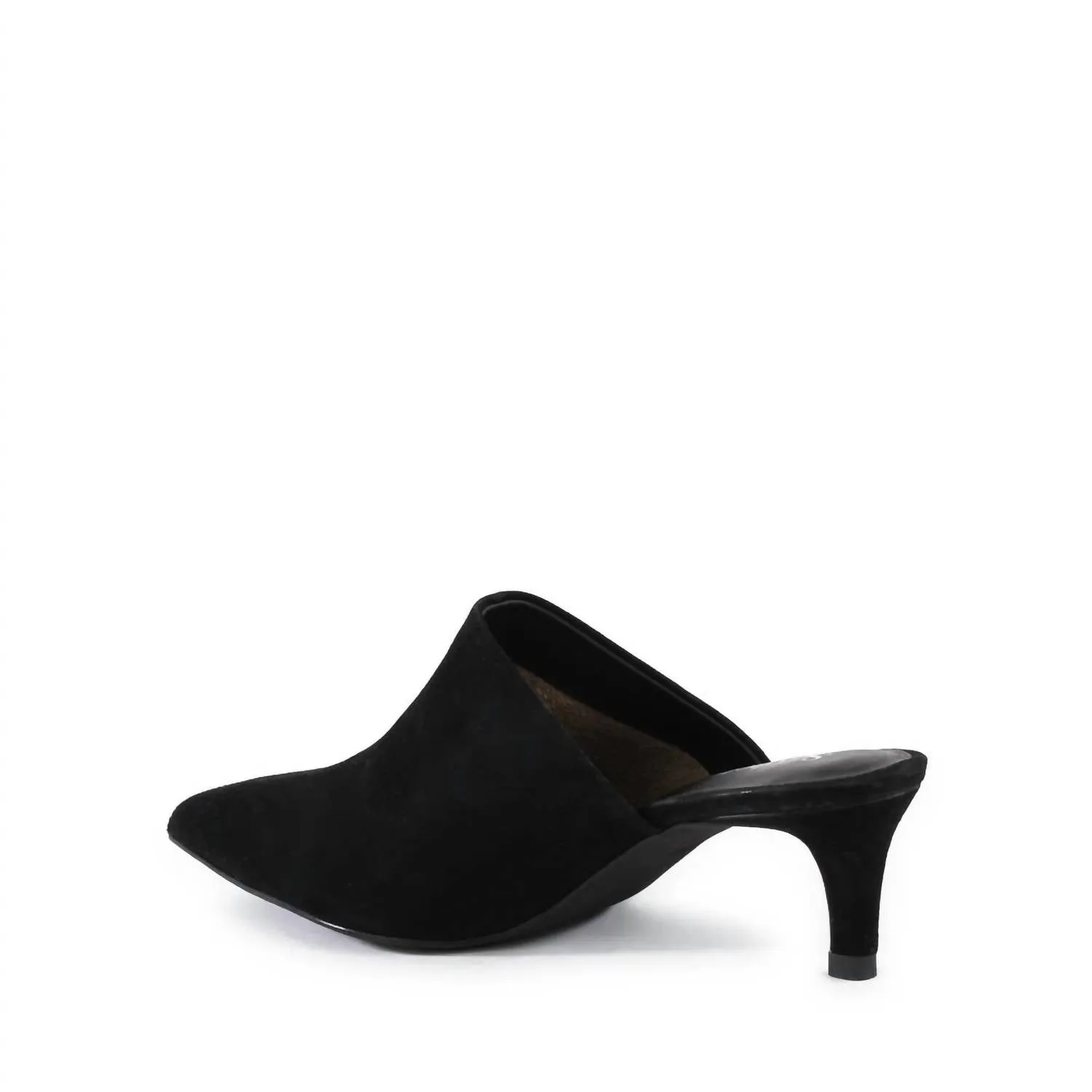 Women's Obsession Mule In Black Suede