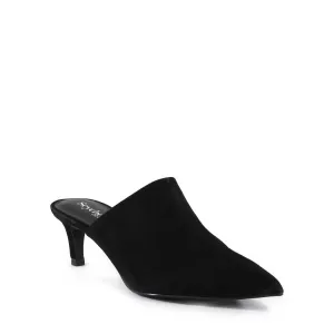 Women's Obsession Mule In Black Suede