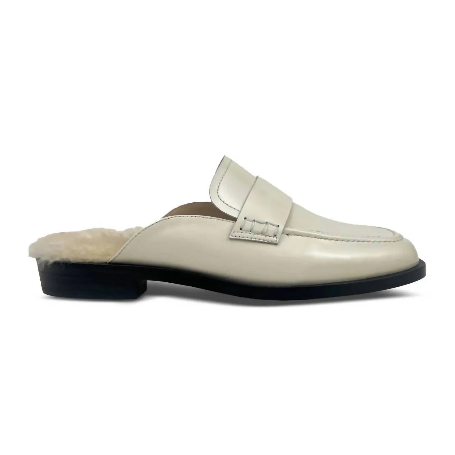 Women's Odessa Loafer Mule In Bone
