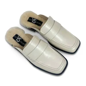 Women's Odessa Loafer Mule In Bone