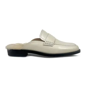 Women's Odessa Loafer Mule In Bone