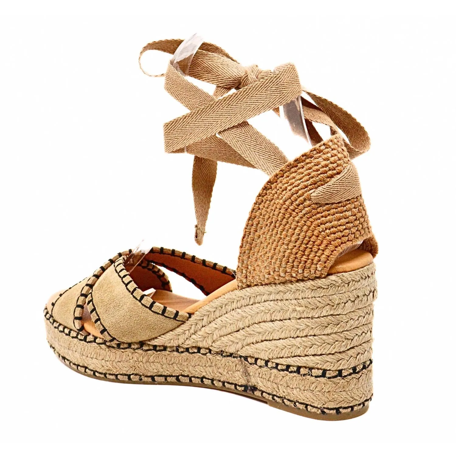 Women's Palma Wedge Sandals In Camel